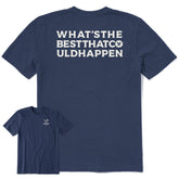 Men's Bert's Best Short Sleeve Crusher Tee