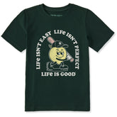 Kids Life Isn't Easy for a Lemon Short Sleeve Crusher Tee