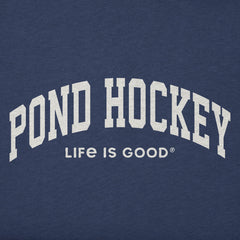 Kids Pond Hockey Arch Long Sleeve Crusher Tee