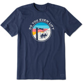 Men's Do You Even Ski Lift Bro Short Sleeve Crusher Tee
