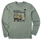 Men's Fantasy Football Trio Long Sleeve Crusher Tee