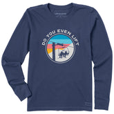 Women's Do You Even Ski Lift Bro Long Sleeve Crusher Tee