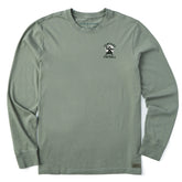 Men's Fantasy Football Go Long Long Sleeve Crusher Tee