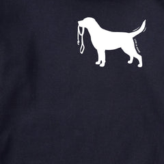 Adult Unisex Labrador Leash Every Wear Hoodie Sweatshirt