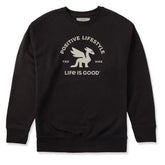 Adult Unisex Positive Lifestyle Dragon Every Wear Crew Sweatshirt