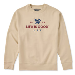 Adult Unisex USA Dragon Every Wear Crew Sweatshirt