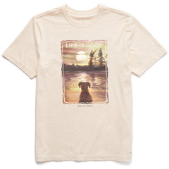 Men's Paws and Reflect Short Sleeve Crusher Tee