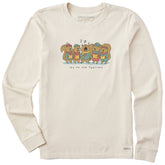 Women's Joy to the Squirrels Carols Long Sleeve Crusher Tee