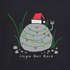 Women's Jingle Bell Rock Rock Long Sleeve Crusher Tee