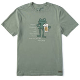 Men's National Beer Appreciation Frog Short Sleeve Tee