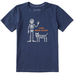 Kids Life Was Good Jake Rocket Short Sleeve Crusher Tee