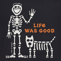Men's Life Was Good Jake Rocket Short Sleeve Crusher Tee