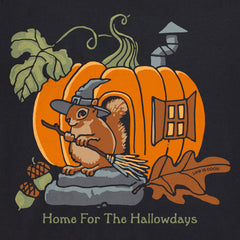 Women's Home for the Hallowdays Short Sleeve Crusher Tee
