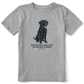 Kids Leftover Lab Short Sleeve Crusher Tee