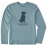 Men's Leftover Lab Long Sleeve Crusher Tee