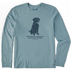 Men's Leftover Lab Long Sleeve Crusher Tee