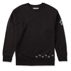 Adult Unisex Walking Paws Every Wear Crew Sweatshirt