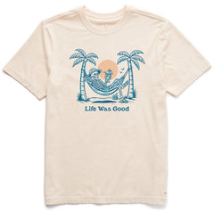 Men's Life Was Good Hammock Short Sleeve Crusher Tee
