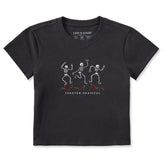 Women's Forever Grateful Dancing Skeletons Crusher-LITE Shrunken Tee