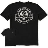 Men's Moonlight Riders Moto Club Short Sleeve Crusher Tee