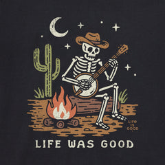 Men's Life Was Good in the Desert Short Sleeve Crusher Tee