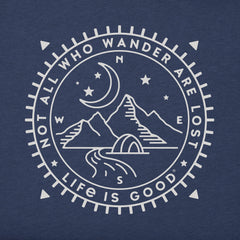 Men's Wander Compass Camp Simply True Fleece Hoodie