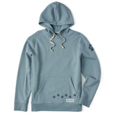 Men's Walking Paws Simply True Fleece Hoodie