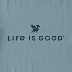 Men's LIG Dragon Logo Simply True Fleece Crew