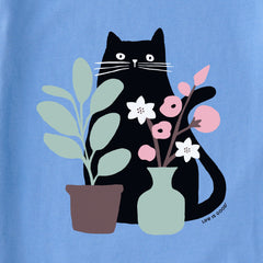 Women's Can you see the Cat? Simply True Fleece Crew