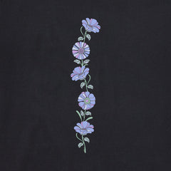 Women's Grow Through Retro Flowers Long Sleeve Crusher Tee
