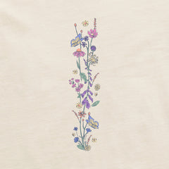 Women's Butterflies & Wildflowers Long Sleeve Crusher Tee