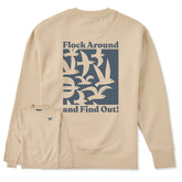 Adult Unisex Flock Around and Find Out Every Wear Crew Sweatshirt