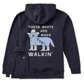 Adult Unisex These Boots are Made for Walkin Dog Every Wear Hoodie Sweatshirt