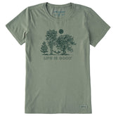 Women's Jake in Hammock Short Sleeve Crusher Tee