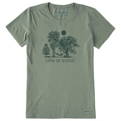 Women's Jake in Hammock Short Sleeve Crusher Tee
