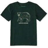 Kids Bear Landscape Short Sleeve Crusher Tee