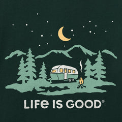 Women's Camper in the Mountains Short Sleeve Crusher Tee
