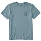 Men's Reel Talk Short Sleeve Crusher Tee