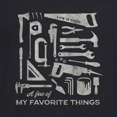 Men's A Few of My Favorite Tool Things Short Sleeve Crusher Tee