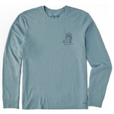 Men's Reel Talk Long Sleeve Crusher Tee