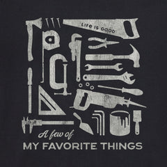 Men's A Few of My Favorite Tool Things Long Sleeve Crusher Tee