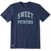 Men's Sweet Potatoes Arch Short Sleeve Crusher Tee