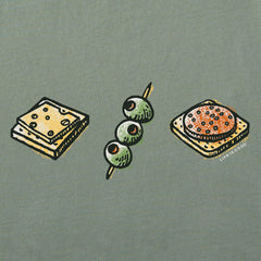Men's Snack Trio Long Sleeve Crusher Tee