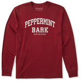 Men's Peppermint Bark Arch Long Sleeve Crusher Tee