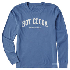 Women's Hot Cocoa Arch Long Sleeve Crusher Tee