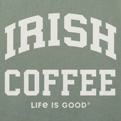 Women's Irish Coffee Arch Long Sleeve Crusher Tee