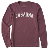 Women's Lasagna Arch Long Sleeve Crusher Tee