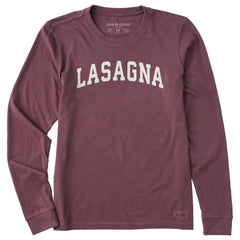 Women's Lasagna Arch Long Sleeve Crusher Tee