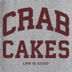Women's Crab Cakes Arch Long Sleeve Crusher Tee