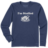 Women's I'm Stuffed Long Sleeve Crusher Tee